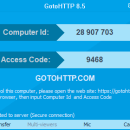 GotoHTTP freeware screenshot