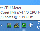 Compact Tray Meter freeware screenshot