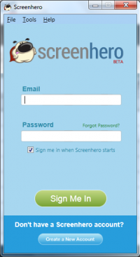 Screenhero for Mac freeware screenshot