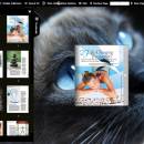 Flash flip book theme of Pets freeware screenshot