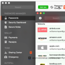 Dashlane for Mac OS X freeware screenshot