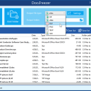 DocuFreezer freeware screenshot