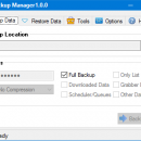 IDM Backup Manager freeware screenshot