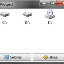 ProEject freeware screenshot