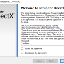 DirectX End-User Runtime Web Installer freeware screenshot