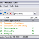 Mindful Lite freeware screenshot