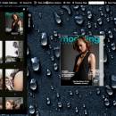 Flash flip book theme of Rain freeware screenshot