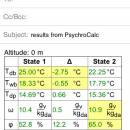 PsychroCalc freeware screenshot