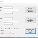 Lottery Analyzer Expert European freeware screenshot