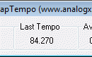 AnalogX TapTempo freeware screenshot