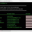 Facebook Password Dump freeware screenshot