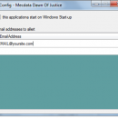 Mecdata Down Of Justice freeware screenshot