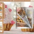 Delicious Cake Page Flipping Themes freeware screenshot