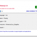 Wassup freeware screenshot