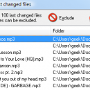 Last Changed Files freeware screenshot