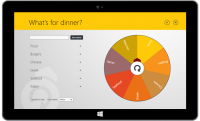 Decision Making Wheel freeware screenshot