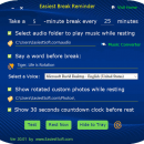Easiest Break Reminder for Windows freeware screenshot