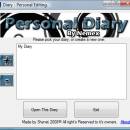 Personal Diary Editor freeware screenshot