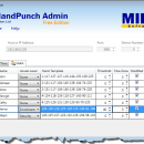 HandPunch Admin freeware screenshot
