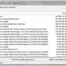 Largest Files Finder freeware screenshot
