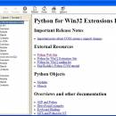 PyWin32 freeware screenshot