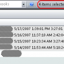 Number of Selected Items - Outlook 2007 freeware screenshot