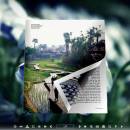 White Flowers 3D Digital Book Theme freeware screenshot