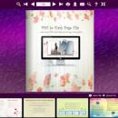 Purple Style for Flash eBook Template freeware screenshot