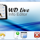 WD Live Info Editor freeware screenshot