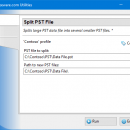 Split PST File for Outlook freeware screenshot