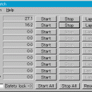 MultiTrack Stopwatch freeware screenshot