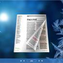 Ice Style Theme for 3D Page Turning Book freeware screenshot