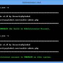 Enable Admin freeware screenshot
