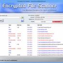 Encrypted File Scanner freeware screenshot