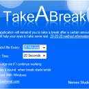 TakeABreak freeware screenshot