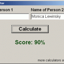 Love Calculator freeware screenshot