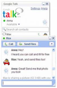 Google Talk freeware screenshot