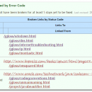 BrokenLinks freeware screenshot
