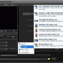 Free AVI Video Converter Factory freeware screenshot