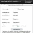 Random Password Generator freeware screenshot
