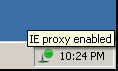 IE Proxy Toggle freeware screenshot