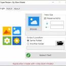 Super Resizer freeware screenshot