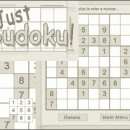 Just Sudoku freeware screenshot