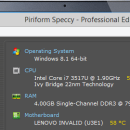 Speccy freeware screenshot