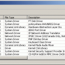 DriverView freeware screenshot