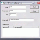 Core FTP Mini SFTP Server freeware screenshot