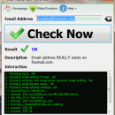 Email Checker Basic freeware screenshot