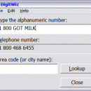 DigitWiz freeware screenshot