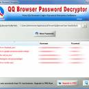 Password Decryptor for QQ Browser freeware screenshot