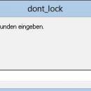 dont_lock freeware screenshot